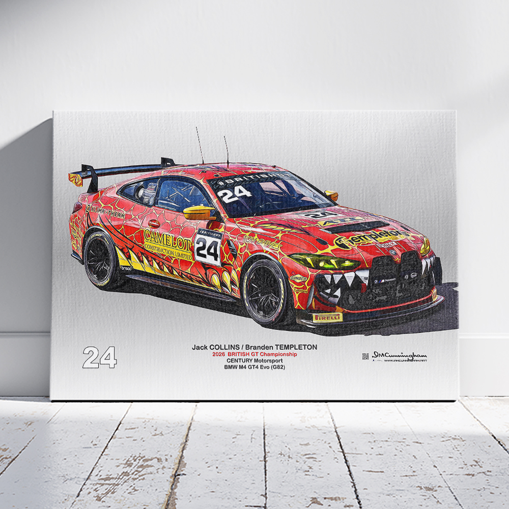 [C260404] C260404 BMW M4 GT4 British GT 2026 Century Motorsport