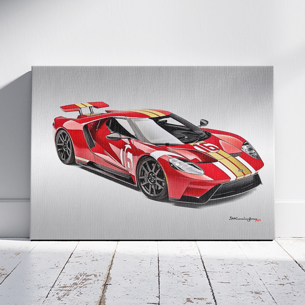 [C230909] C230909 FORD GT Alan Mann Heritage Edition 2022