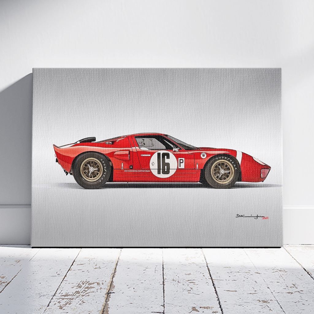 [C230910] C230910 FORD GT AM GT1 1966 Alan Mann Racing