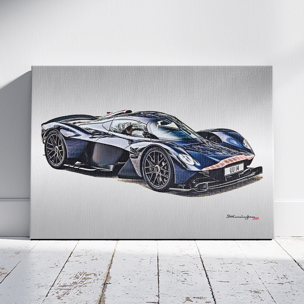 [C231001] C231001 Aston Martin Valkyrie C#052 Gregor Fisken #UU14