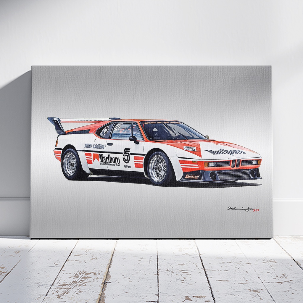 [C231005] C231005 BMW M1 Procar E26 #5 Niki Lauda