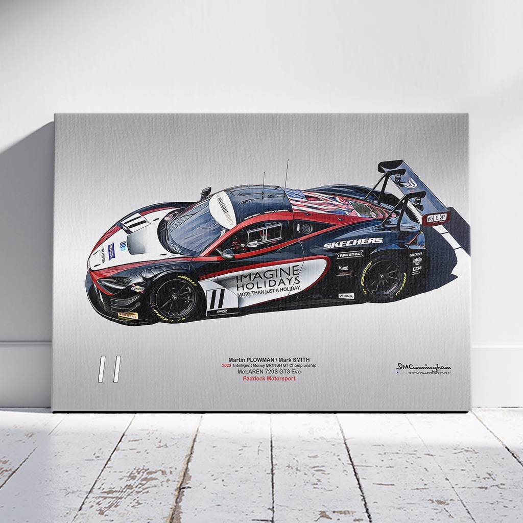 [C231211] C231211 McLaren 720S GT Evo British GT 23 Paddock Motorsport #11