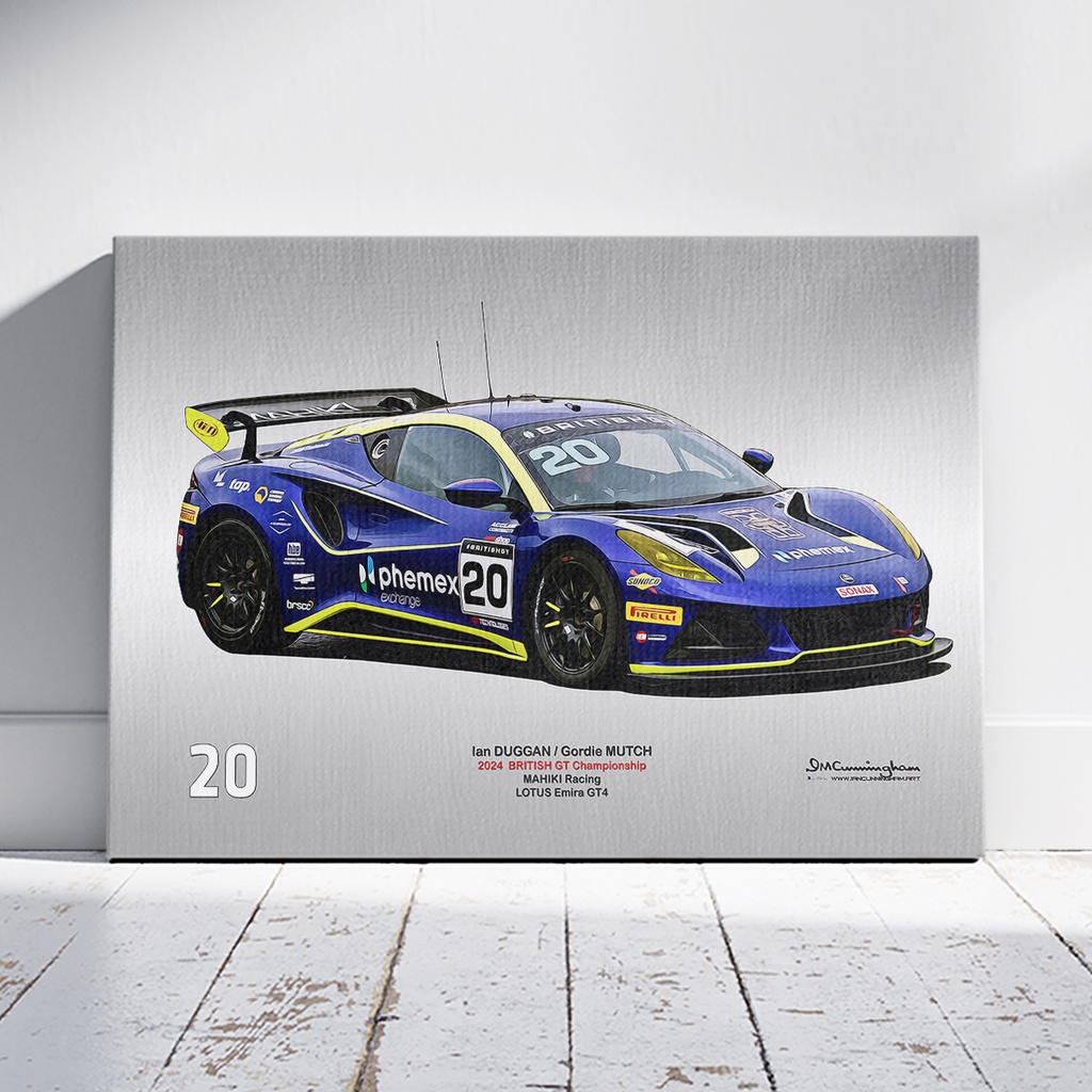 [C240502] C240502 Lotus Emira GT4 British GT 24 Mahiki Racing #20