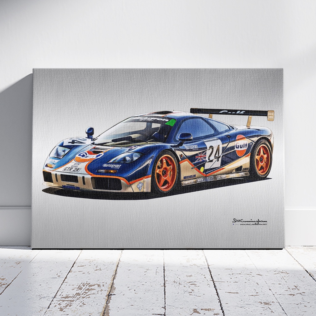 [C251102] C251102 McLaren F1 GTR #02R GULF 1995