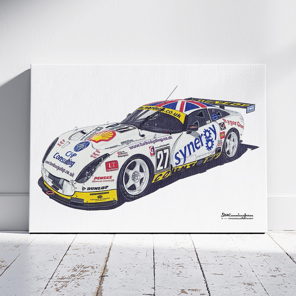 [A03064] A03064  TVR Tuscan T400R British GT 2003 CDL Racing #27 GTO Class
